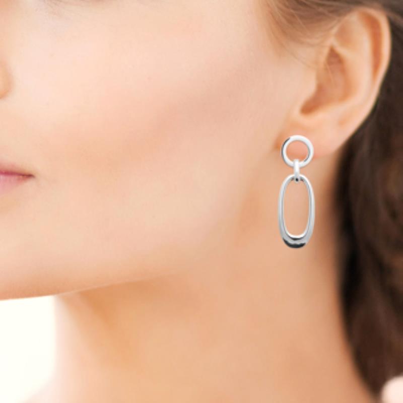 Izee Boucles d'oreilles acier 3116400