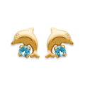 Coque de Nacre Puces d'oreilles plaqué or 24231796