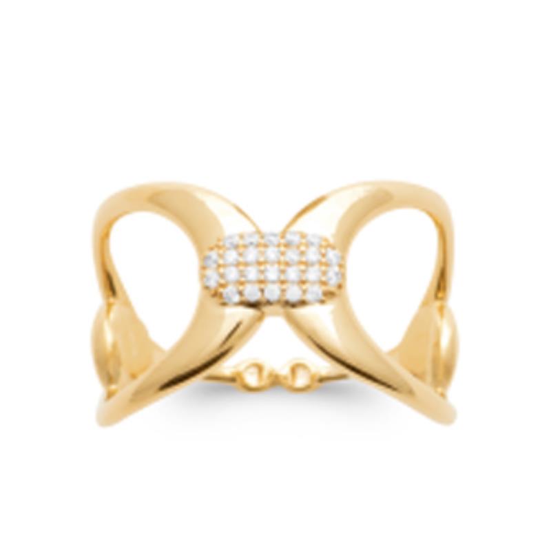 Coque de Nacre Bague plaqué or 2977210