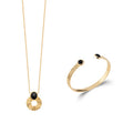 Coque de Nacre Collier plaqué or 973222