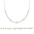 Coque de Nacre Bracelet plaqué or 973546