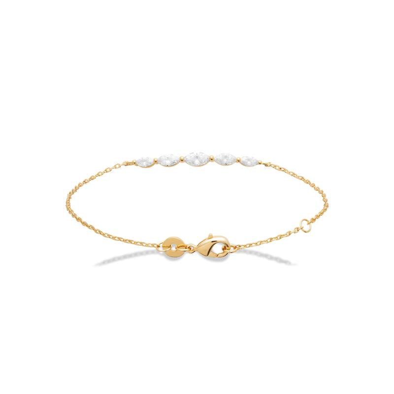 Coque de Nacre Bracelet plaqué or 973948
