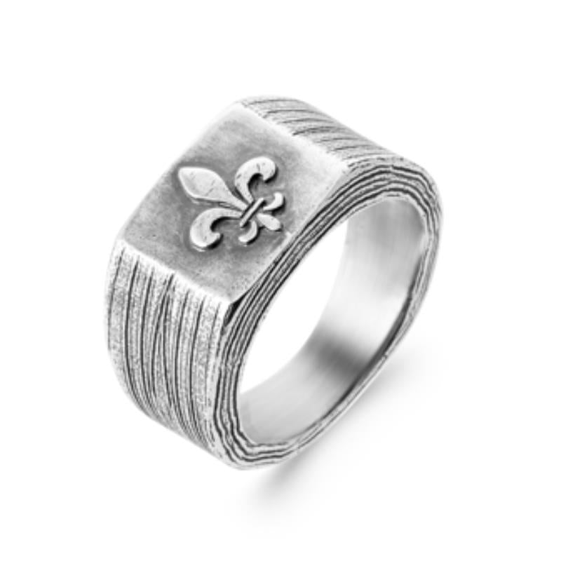 Coque de Nacre Chevalière argent 1975500