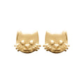 Coque de Nacre Puces d'oreilles plaqué or 23012600