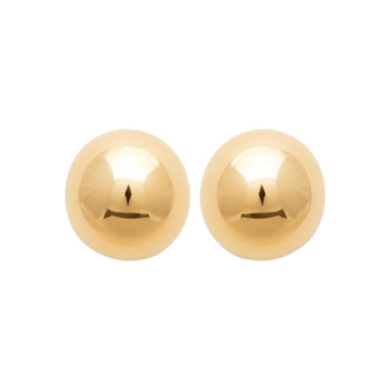 Coque de Nacre Puces d'oreilles plaqué or 23063500