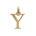Coque de Nacre Pendentif initiale plaqué or 28750023