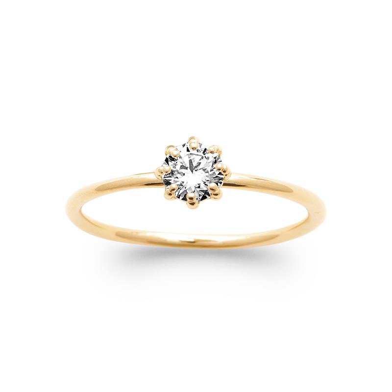Coque de Nacre Bague plaqué or 20024010