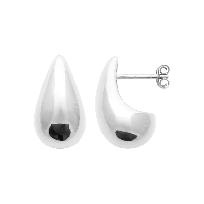 Coque de Nacre Puces d'oreilles argent 73055800