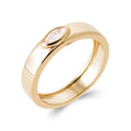 Coque de Nacre Bague plaqué or 2920610