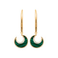 Coque de Nacre Boucles d'oreilles pendantes plaqué or 2568550
