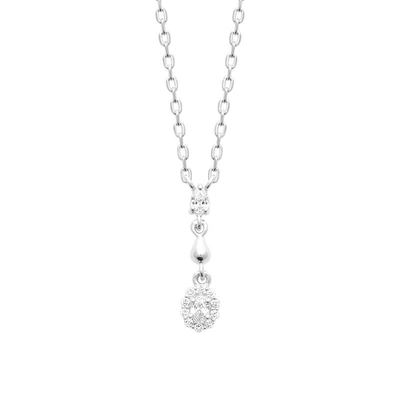Coque de Nacre Collier argent 874309