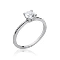 Coque de Nacre Bague solitaire argent 12318105