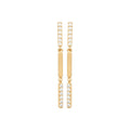 Coque de Nacre Boucles d'oreilles pendantes plaqué or 23076010