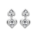 Coque de Nacre Boucles d'oreilles argent 13090310