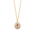 Coque de Nacre Collier plaqué or 974481