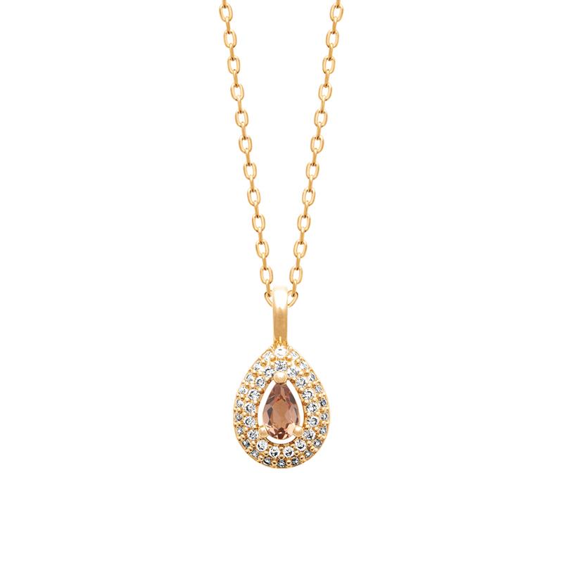 Coque de Nacre Collier plaqué or 974481