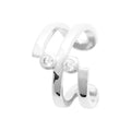 Coque de Nacre Boucle d'oreille à l'unité argent 13047510