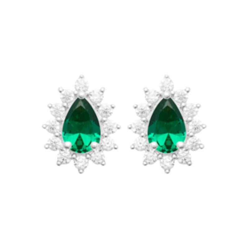 Coque de Nacre Puces d'oreilles argent 13056050