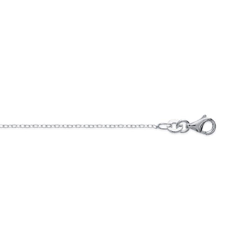Coque de Nacre Chaîne maille forçat argent 124025