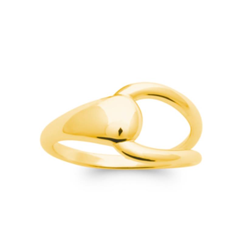 Coque de Nacre Bague plaqué or 2994900
