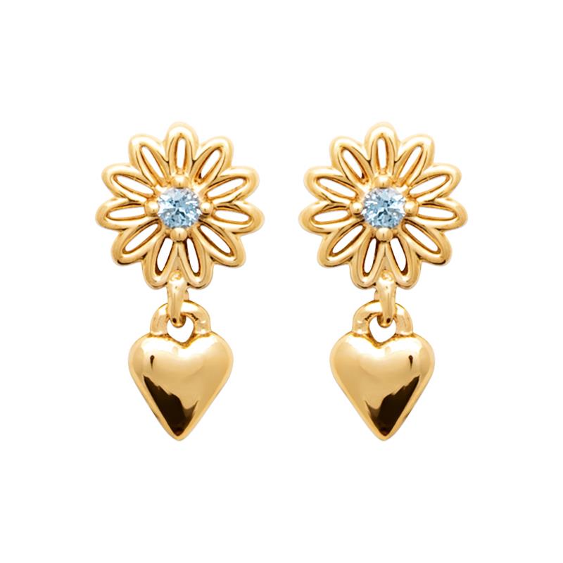 Coque de Nacre Puces d'oreilles plaqué or 23082460