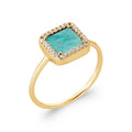 Coque de Nacre Bague plaqué or 2934960