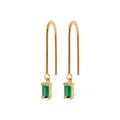 Coque de Nacre Boucles d'oreilles pendantes plaqué or 23034250