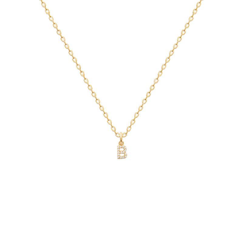 Coque de Nacre Pendentif initiale plaqué or 2776702