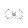 Coque de Nacre Créoles argent 7626800