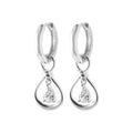 Coque de Nacre Créoles argent 1686610