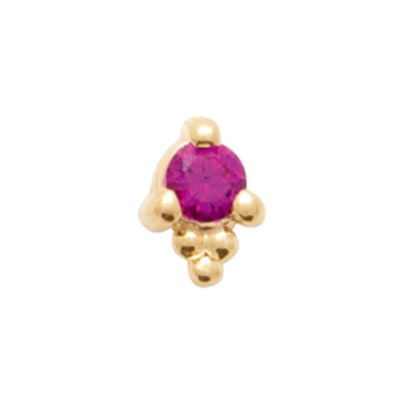 Coque de Nacre Boucle d'oreille à l'unité plaqué or 23021720U