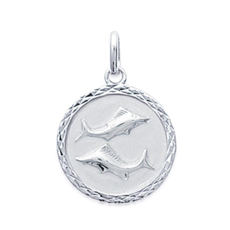 Coque de Nacre Pendentif zodiaque argent 14821102