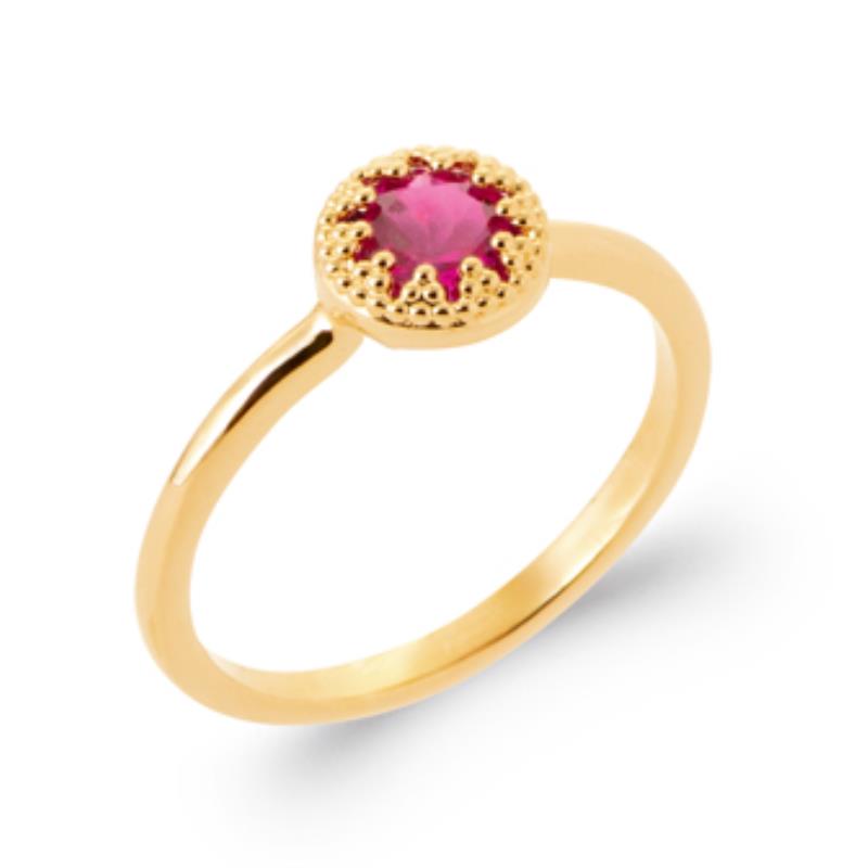 Coque de Nacre Bague plaqué or 2999220