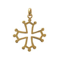 Coque de Nacre Pendentif plaqué or 248546