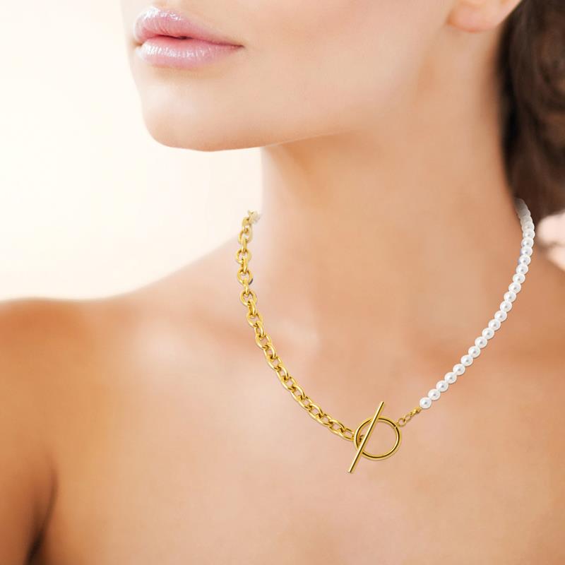 Izee Chaîne acier doré 312361
