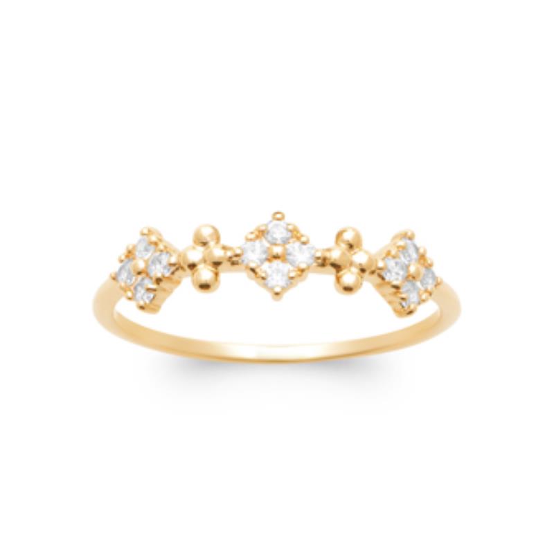 Coque de Nacre Bague plaqué or 2986810