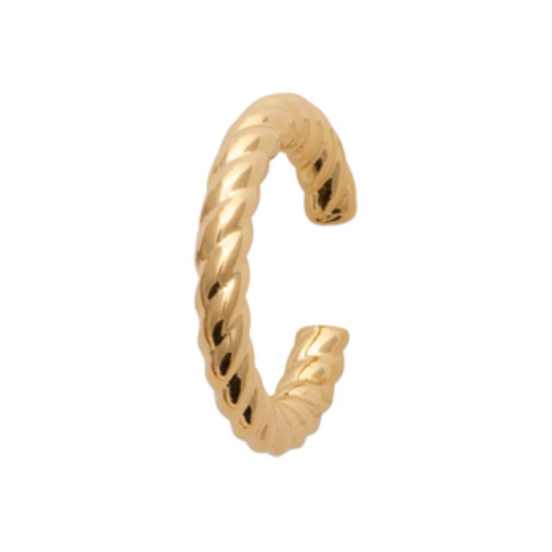 Coque de Nacre Bague d'oreille plaqué or 2593200