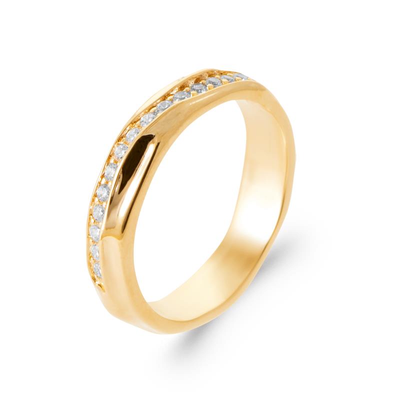 Coque de Nacre Bague plaqué or 2971210