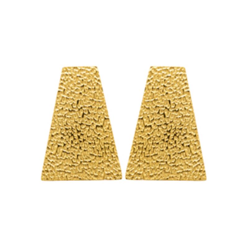 Coque de Nacre Boucles d'oreilles acier doré 3120109