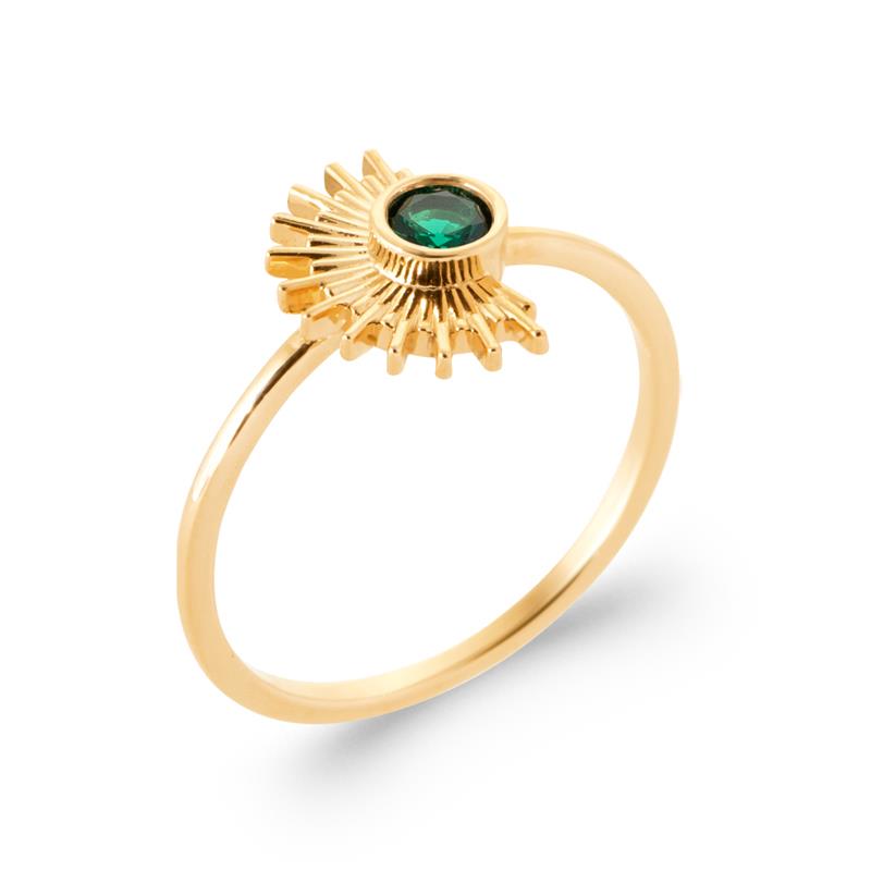 Coque de Nacre Bague plaqué or 2985250