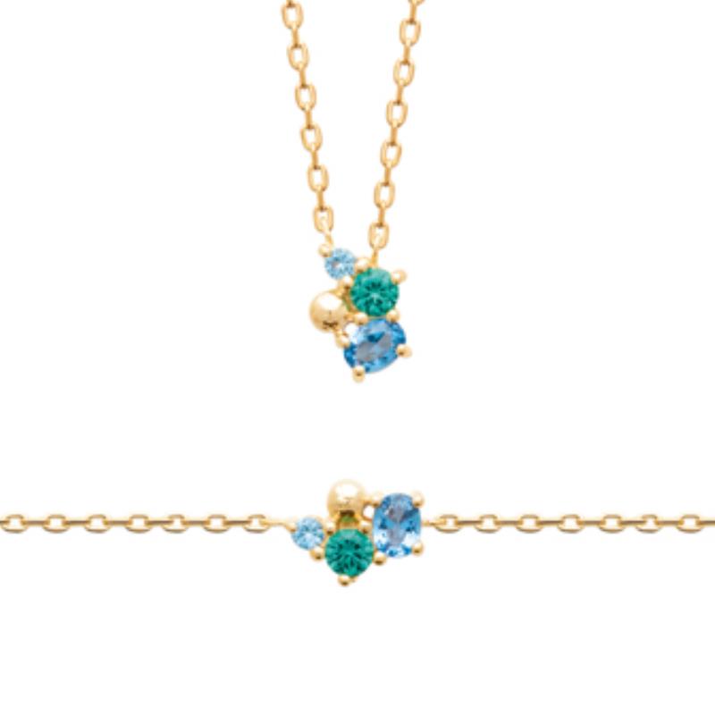 Coque de Nacre Collier plaqué or 973922
