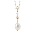 Coque de Nacre Collier plaqué or 973867