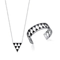 Coque de Nacre Collier acier 310807
