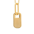 Coque de Nacre Collier plaqué or 921949