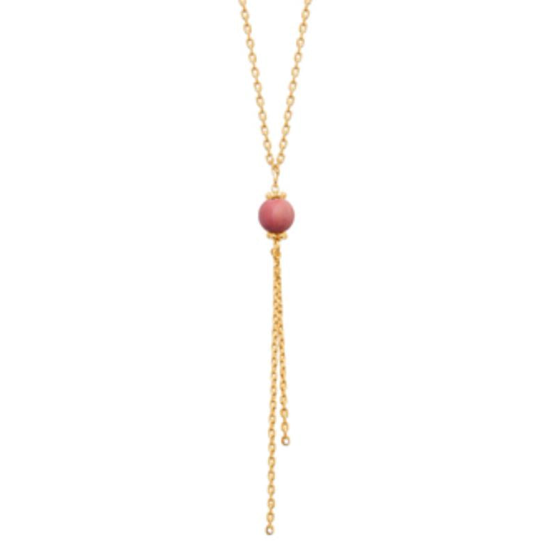 Coque de Nacre Collier plaqué or 974008