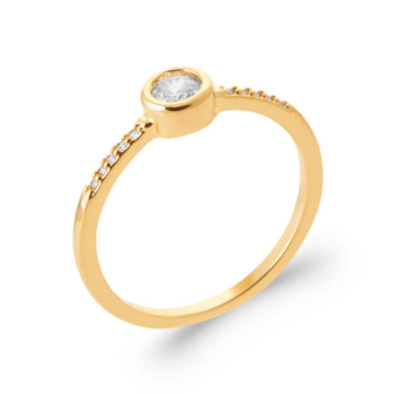 Coque de Nacre Bague plaqué or 2994710