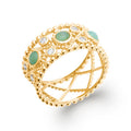 Coque de Nacre Bague plaqué or 2275950
