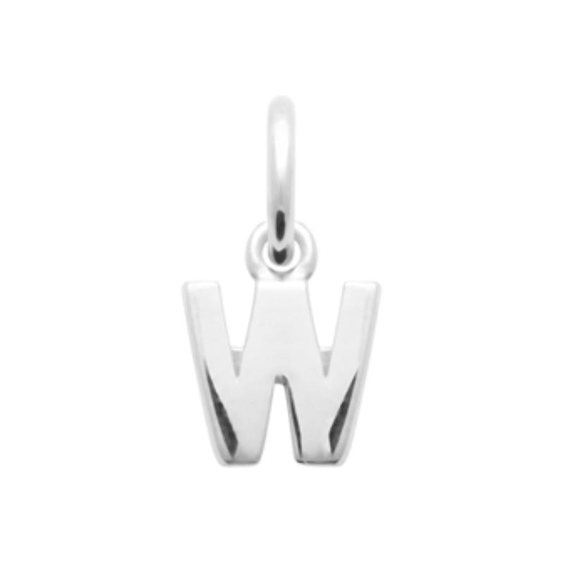 Coque de Nacre Pendentif initiale argent 7775623