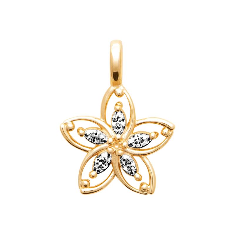 Coque de Nacre Pendentif plaqué or 2788310