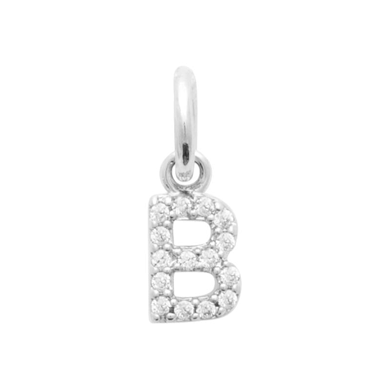 Coque de Nacre Pendentif initiale argent 1776702